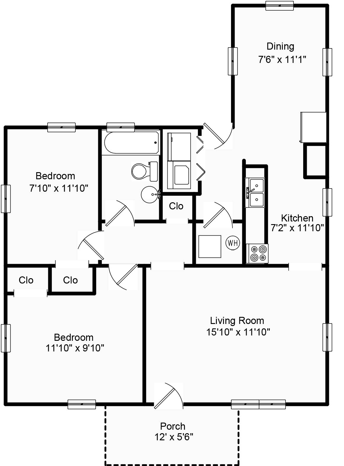 1329 E Main Street, Decatur, IL Floorplan